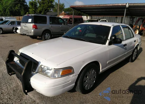 2007 Ford Crown Victoria Police/Police Interceptor z USA, uszkodzony, nr VIN 2FAFP71W87X115805